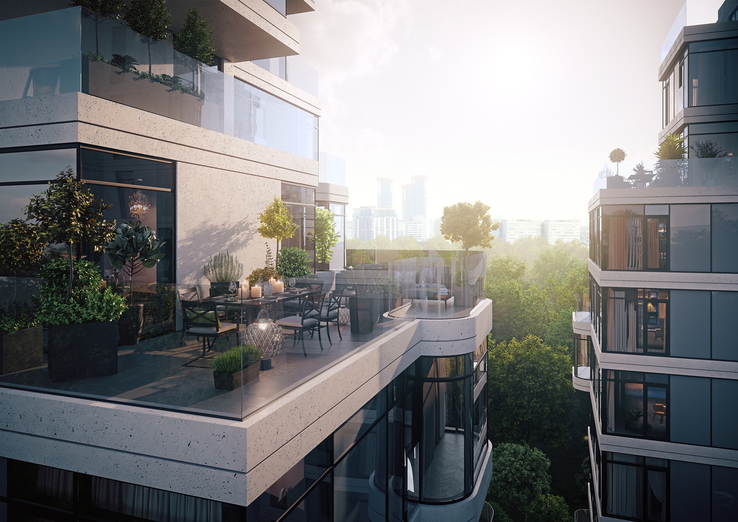 Число новостроек с террасами и балконами выросло на 40% за три года